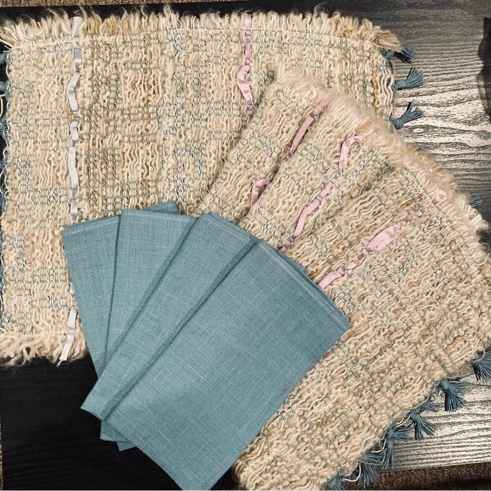 NWT Made for B Altman Fifth Avenue New York Placements, Napkins, Napkin Rings,